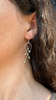 Lattice Hook Earrings, Mini, Peridot
