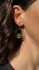 Trinity Hook Earrings, Peridot