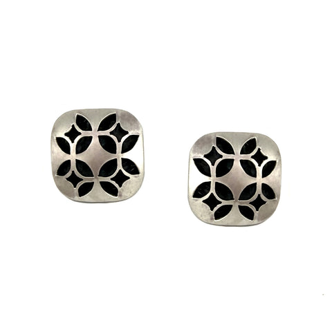 Hydrangea Intersection Earring