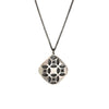 Hydrangea Puff Intersection Necklace