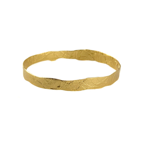 Aleda Etched Bangle