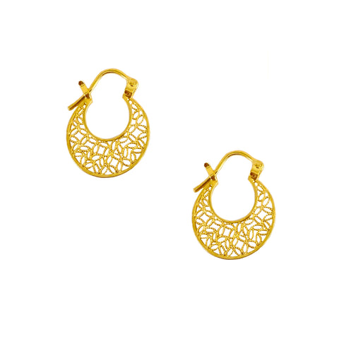 Stephanie Hoop Earrings