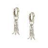 Primrose Charm Huggie Hoops