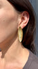 Jade Orbit Disc Earrings