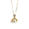 Crowned Pearl Pendant Charm