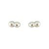 Double Pearl Earrings