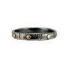 Gold Dots and Lines Ring