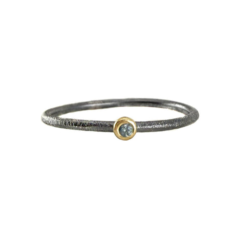 Blue Sapphire Stacking Ring