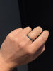 Gold Dots and Lines Ring