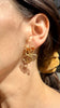 Gold Floral Earrings