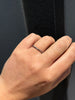 Square Twisted Stacking Ring