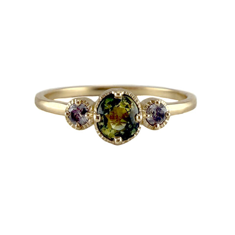 3 Stone Stacker Ring