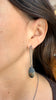 Pyrite Exclamation Earrings