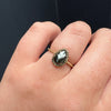 Pearl & Diamond Tulle Ring