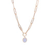 Gold & Tanzanite Lariat