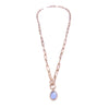 Gold & Tanzanite Lariat