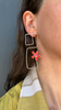 Daisy Popper Pair, Silver, Pink and Coral