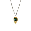 Tourmaline and Diamond Pendant Necklace