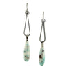 Long Pyriform Drop Earrings