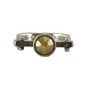 Post-and-Beam Diamond Ring