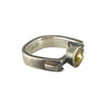 Post-and-Beam Diamond Ring