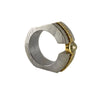 Palms Damascus Steel Ring
