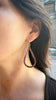 Pyriform Geode Earrings, Large
