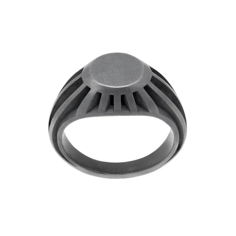 Round Signet Ring