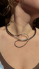 Hand in Hand Zipper Necklace
