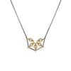 Chain Halo Crest Pendant