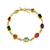 Faceted Gemstone Bracelet