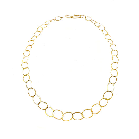 Oval Link Chain Necklace