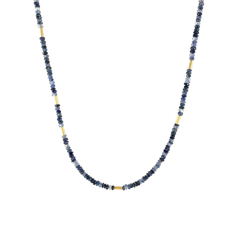 Blue Sapphire Necklace