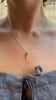Elva Pendant, Black Diamonds