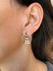 Trinity Post Earrings, Multiple Colors