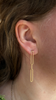 Long & Short Earrings, 3 Link