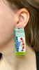 One Pound Tiger Earrings