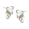 Offset Butterfly Polished Earring