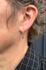 Mini Link Champagne Diamond Earrings