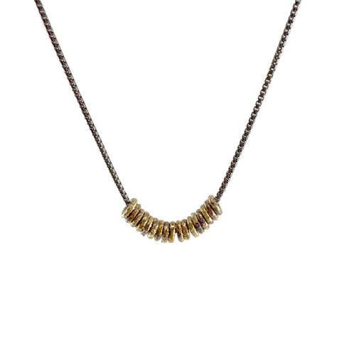 Gold Dust Beads Necklace