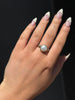 Pearl and Diamond Bark Ring