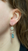 Double Disc Kyanite Earrings