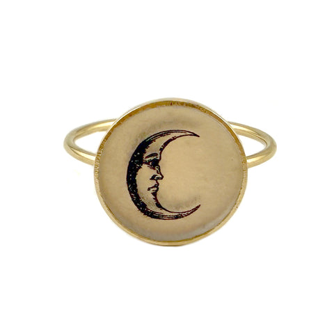 Moon Stacking Ring