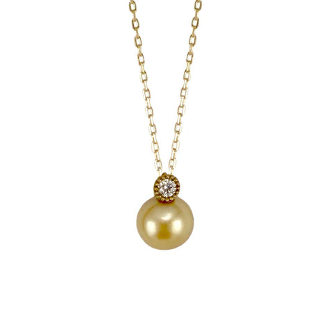 Baby Golden Pearl Necklace