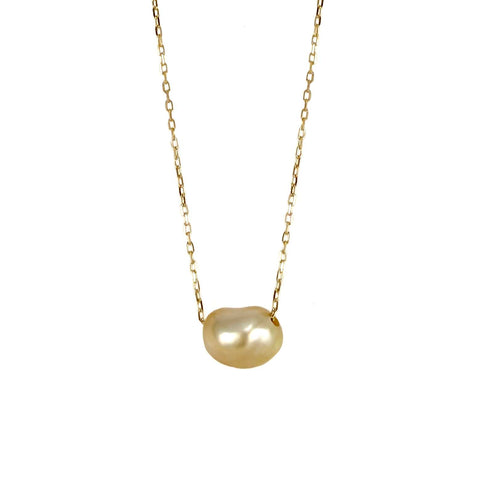 Golden South Sea Pearl Necklace