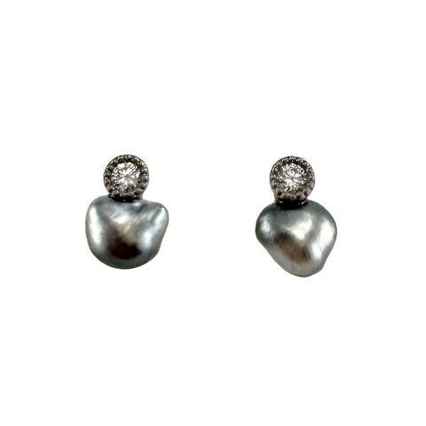 Baby South Sea Pearl Earrings