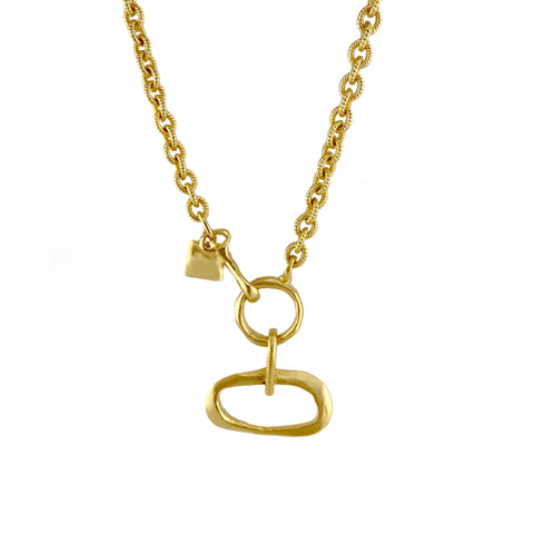 Gold to Me Small Pendant Necklace