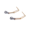 Mini Link Salt + Pepper Earrings
