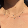 Baby Blue Pearl Necklace
