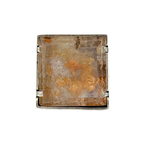 Square Lodalite Ring